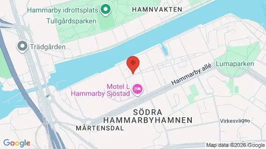 Büros zur Miete i Hammarbyhamnen – Foto von Google Street View