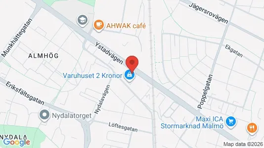 Företagslokaler för uthyrning i Sofielund – Foto från Google Street View