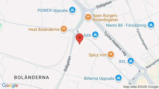 Lokale biurowe Do wynajęcia i Uppsala - kort over placeringen