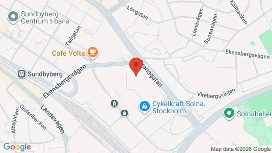 Kontorer til leie i Solna – Bilde fra Google Street View