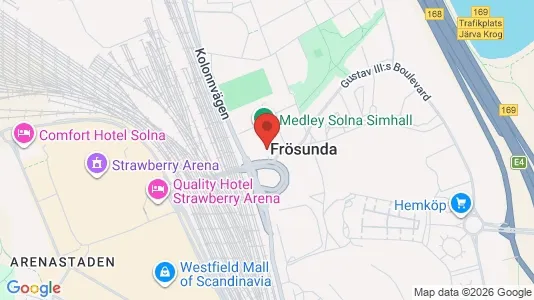 Kontorer til leie i Solna – Bilde fra Google Street View