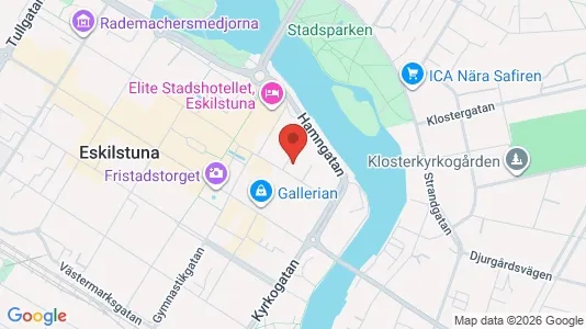 Gewerbeflächen zur Miete i Eskilstuna – Foto von Google Street View
