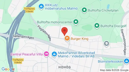 Lokaler til leje i Malmø Centrum - kort over placeringen