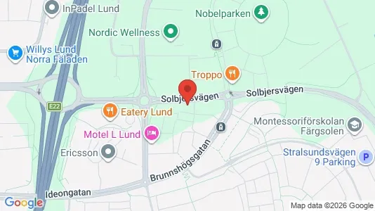 Kontorlokaler til leje i Lund - Foto fra Google Street View