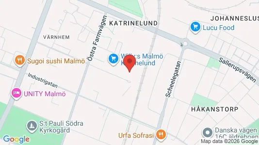 Kontorlokaler til leje i Malmø Centrum - Foto fra Google Street View