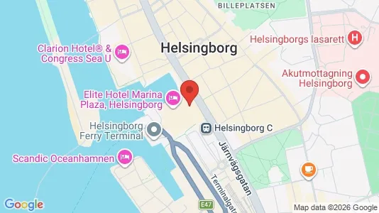 Kontorlokaler til leje i Helsingborg - Foto fra Google Street View