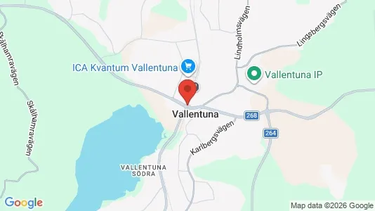 Butikslejemål til leje i Vallentuna - Foto fra Google Street View
