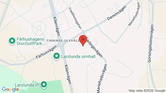 Verkstedhaller til leie i Strängnäs - kort over placeringen