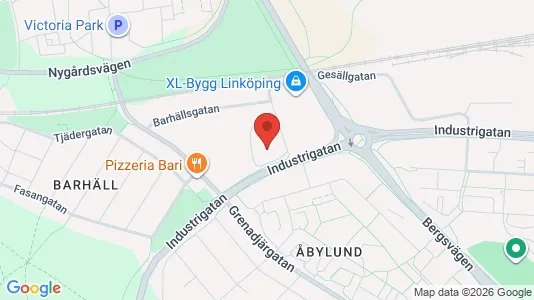 Kontorslokaler för uthyrning i Linköping – Foto från Google Street View