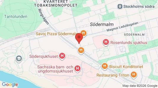 Kontorlokaler til leje i Södermalm - Foto fra Google Street View