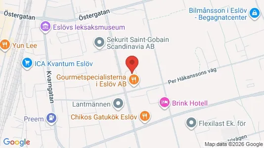 Propiedades industriales En alquiler i Eslöv - Foto de Google Street View