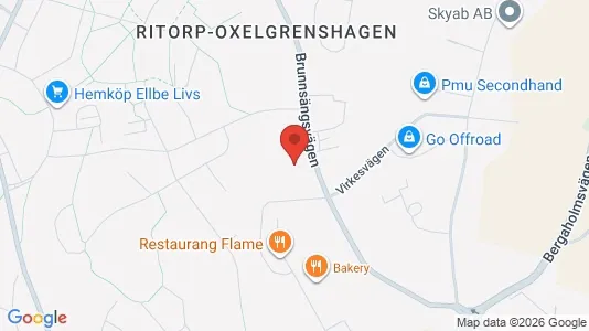 Værkstedslokaler til leje i Södertälje - kort over placeringen