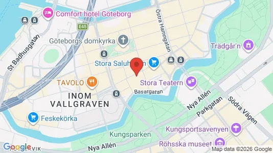Kontorlokaler til leje i Gøteborg Centrum - Foto fra Google Street View