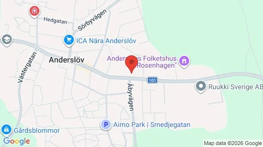 Espacios de oficina En alquiler i Trelleborg - Foto de Google Street View