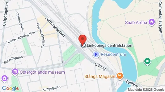 Kontorlokaler til leje i Linköping - Foto fra Google Street View