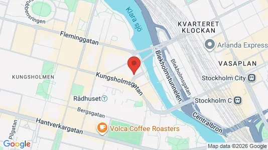 Kontorer til leie i Kungsholmen - kort over placeringen