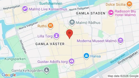 Kontorlokaler til leje i Malmø Centrum - Foto fra Google Street View