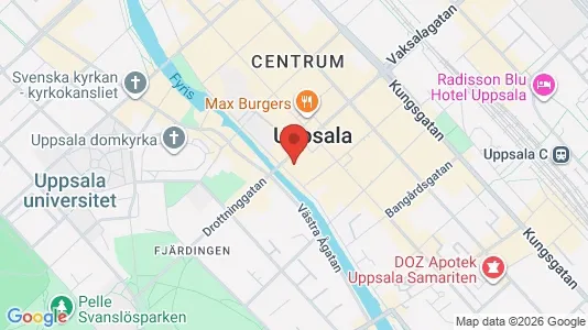 Kantorruimte te huur i Uppsala - Foto uit Google Street View