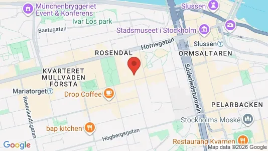 Kontorlokaler til leje i Södermalm - Foto fra Google Street View