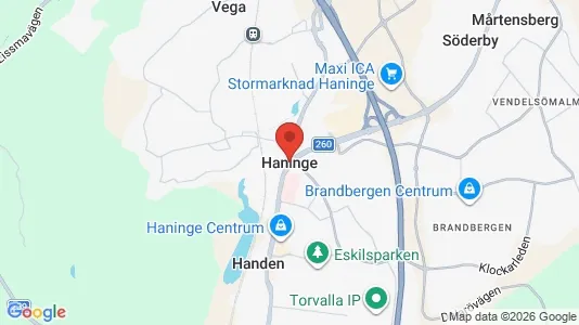 Butikklokaler til leie i Haninge – Bilde fra Google Street View