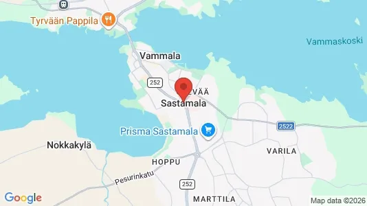 Ladenlokale zur Miete i Sastamala – Foto von Google Street View