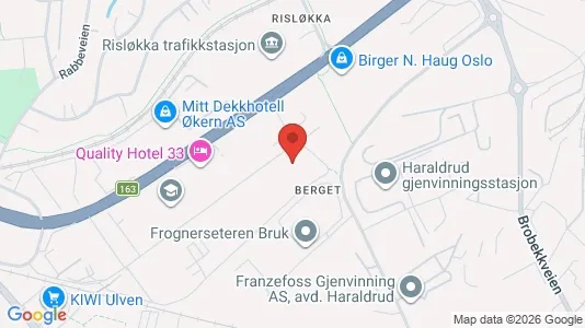 Lagerlokaler för uthyrning i Oslo Bjerke – Foto från Google Street View