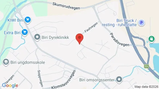 Büros zur Miete i Gjøvik – Foto von Google Street View