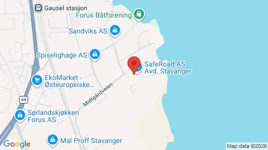 Verkstedhaller til leie i Stavanger – Bilde fra Google Street View