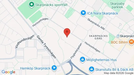 Kontorslokaler för uthyrning i Söderort – Foto från Google Street View
