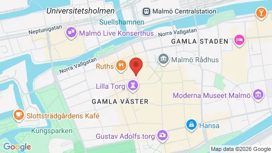 Kontorslokaler för uthyrning i Malmö Centrum – Foto från Google Street View