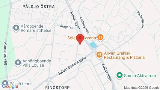Industrial properties for rent i Helsingborg - kort over placeringen