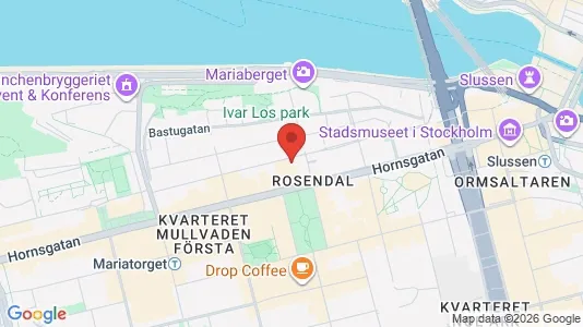 Toimistotilat Vuokrattavana i Södermalm - Kuva Google Street Viewstä
