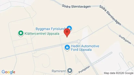 Lokale biurowe Do wynajęcia i Uppsala - kort over placeringen
