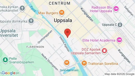 Kontorlokaler til leje i Uppsala - Foto fra Google Street View