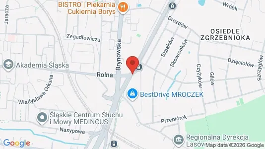 Lokale biurowe Do wynajęcia i Katowice - kort over placeringen