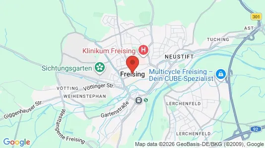 Büros zur Miete i Freising (Disctrict) – Foto von Google Street View