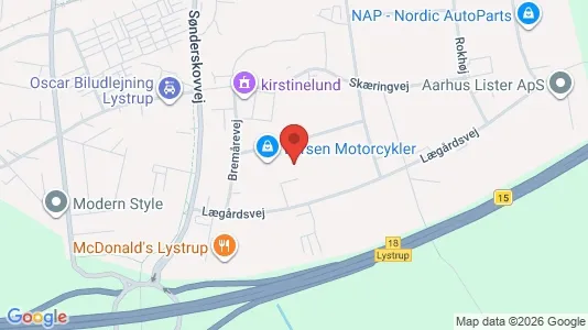 Almacenes En alquiler i Lystrup - Foto de Google Street View