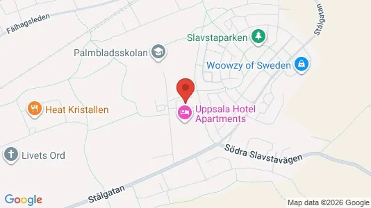 Werkstätte zur Miete i Uppsala - kort over placeringen