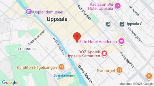 Kontorlokaler til leje i Uppsala - Foto fra Google Street View