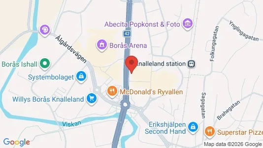 Kontorlokaler til leje i Borås - Foto fra Google Street View