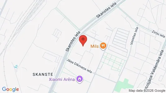 Espacios de oficina En alquiler i Riga Skanste - Foto de Google Street View