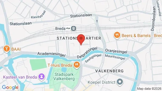 Büros zur Miete i Breda – Foto von Google Street View