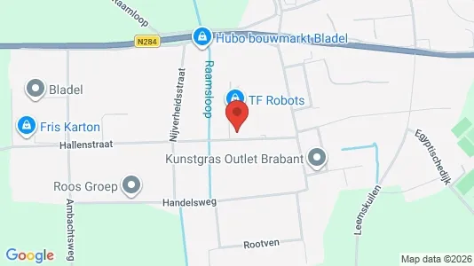 Liikekiinteistöt Vuokrattavana i Bladel - Kuva Google Street Viewstä