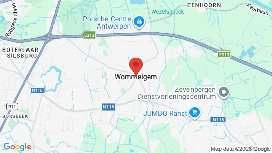 Espacios de oficina En alquiler i Wommelgem - Foto de Google Street View