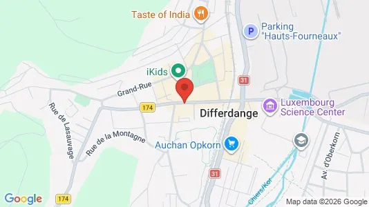 Bedrijfsruimtes te koop i Differdange - Foto uit Google Street View