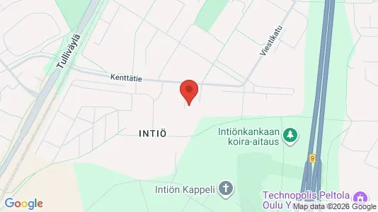 Nieruchomości komercyjne Do wynajęcia i Oulu - kort over placeringen