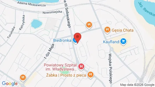 Büros zur Miete i Iławski – Foto von Google Street View