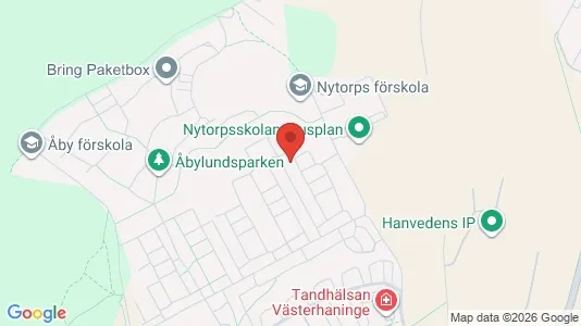 Propiedades comerciales En alquiler i Haninge - kort over placeringen