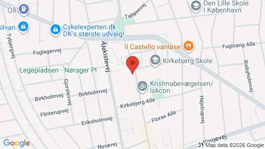 Clinics Do wynajęcia i Vanløse - kort over placeringen