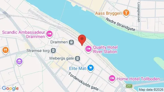 Kantorruimte te huur i Drammen - Foto uit Google Street View